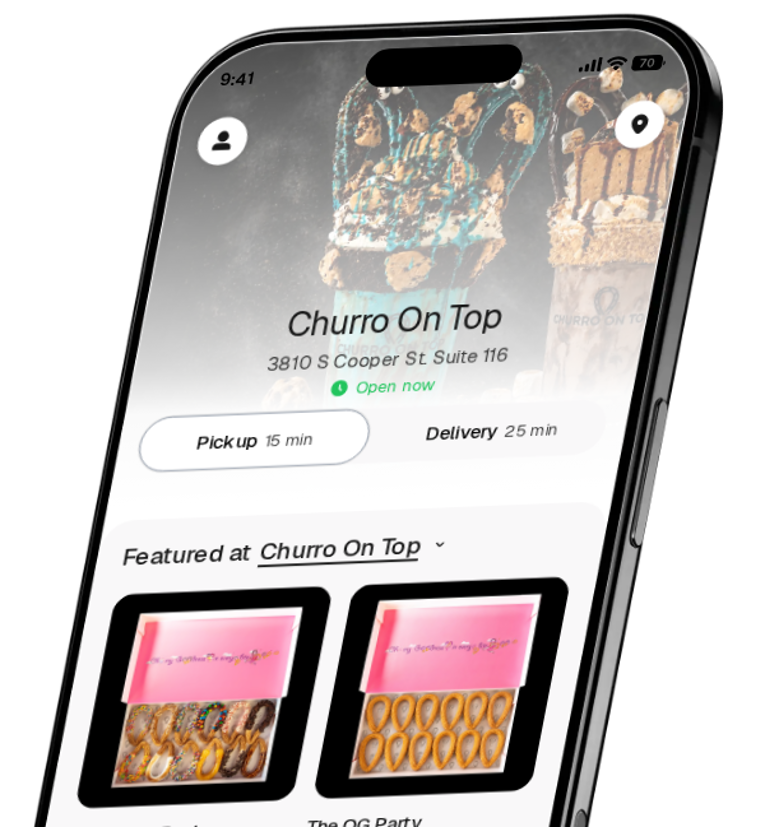 Churro On Top app preview